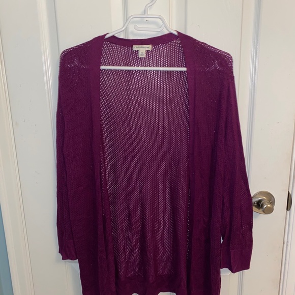Warm and soft Burgundy cardigan - Picture 4 of 4